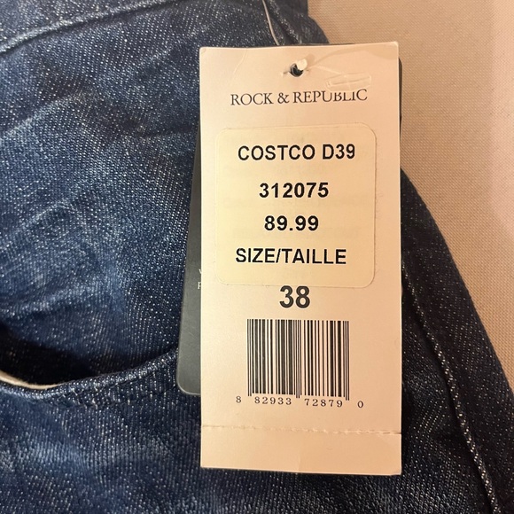 NWT - Men’s Relaxed Fit Blue Jeans / Rock & Republic - Picture 4 of 14